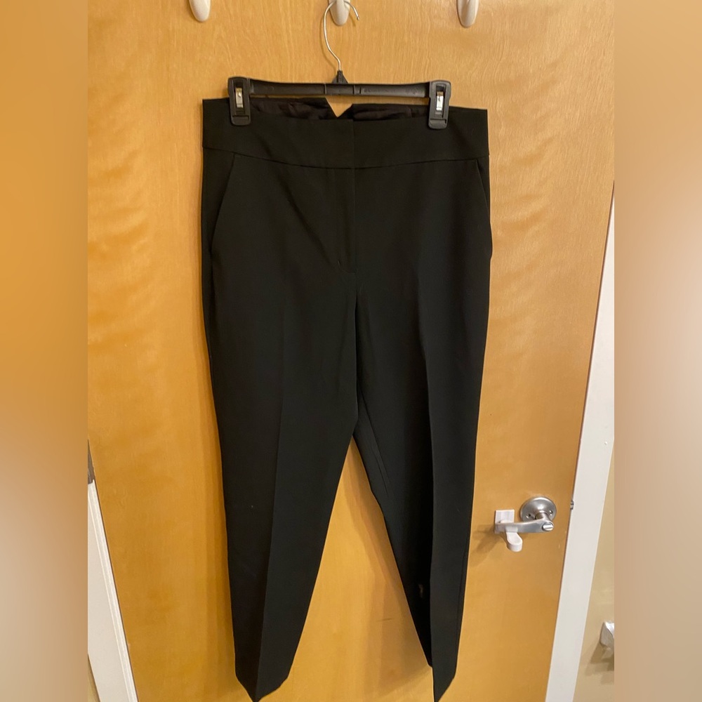 Express Mid Rise Slim Fit Trouser - Suit Pant, Blk, Sz 10